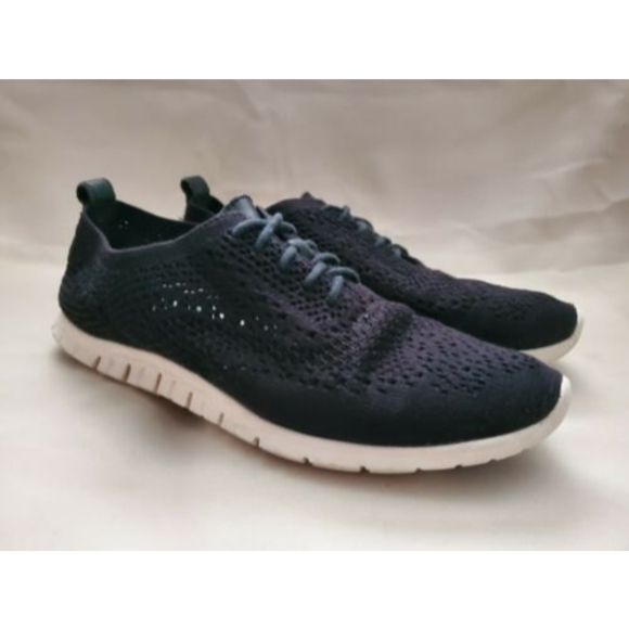 Cole Haan W06723 Womens ZeroGrand Wingtip Stitchlite Shoes Sneakers Black Sz 8B - Picture 5 of 11